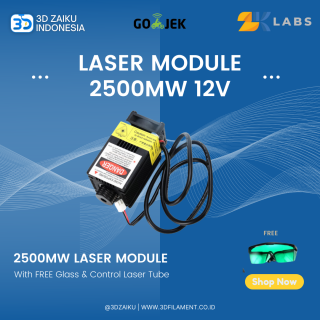 450NM 2500MW 12V CNC Laser Module Engraving with Control Laser Tube
